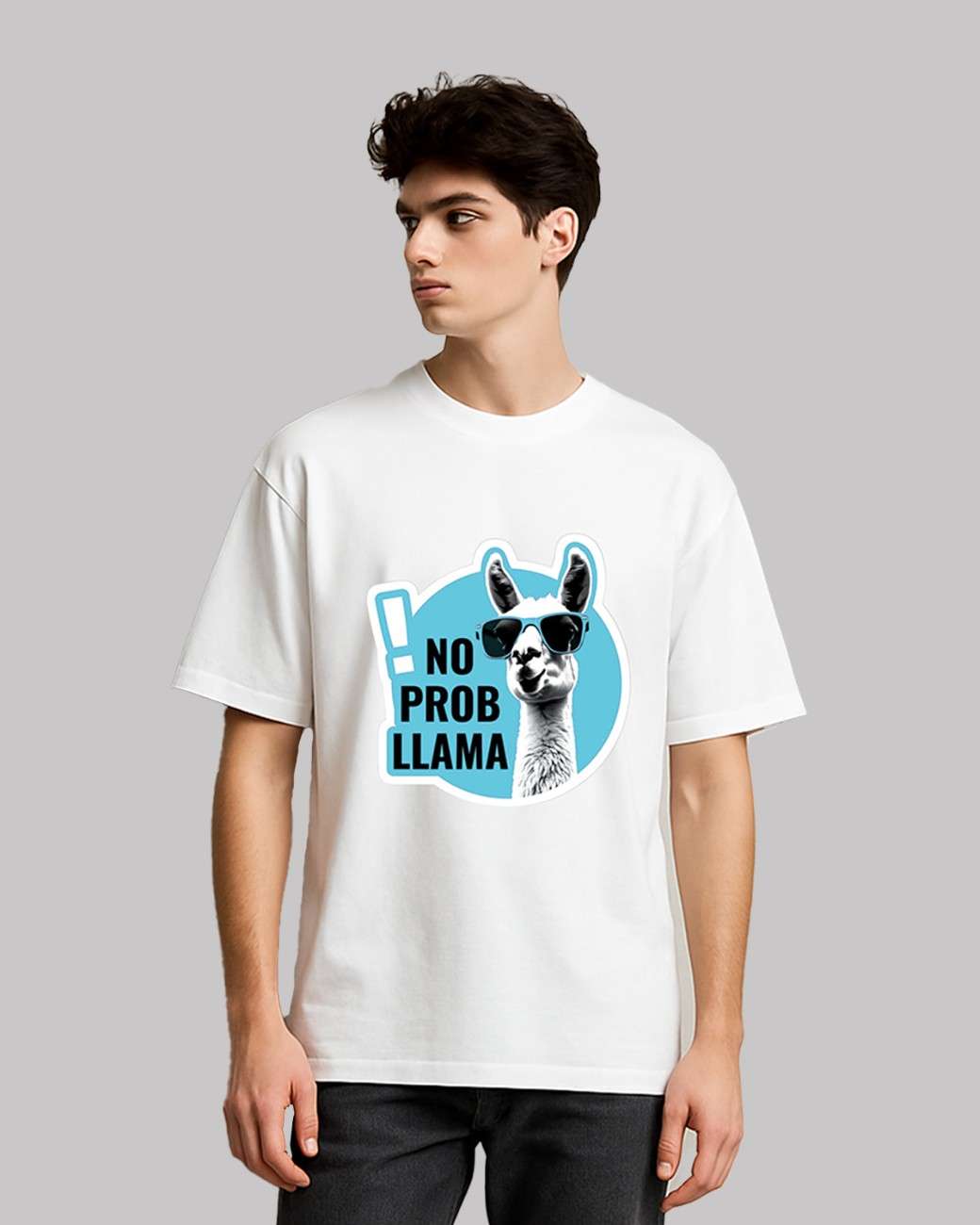 No Probllama Oversized t-shirt
