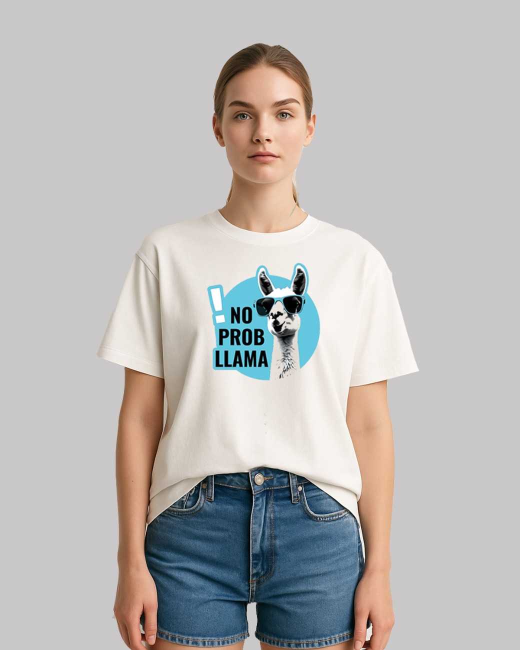 No Probllama Oversized t-shirt