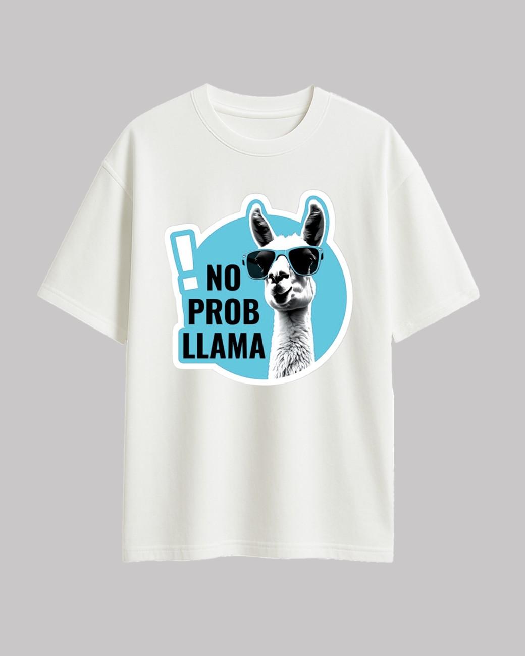 No Probllama Oversized t-shirt