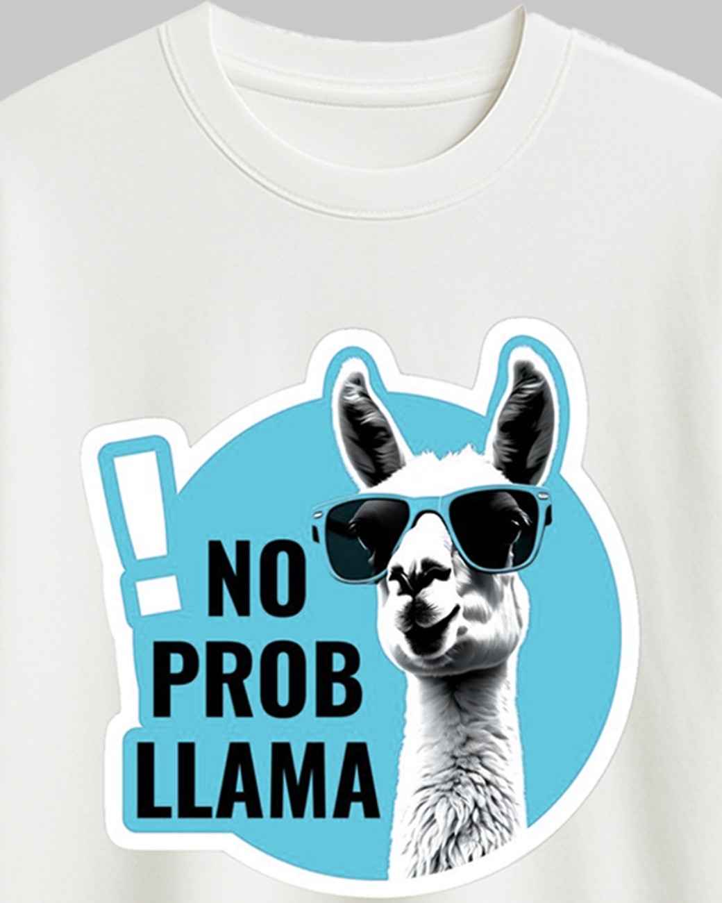 No Probllama Oversized t-shirt