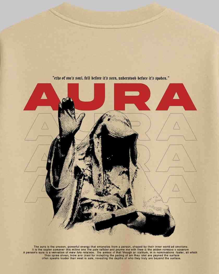Aura Unisex Oversized t-shirt