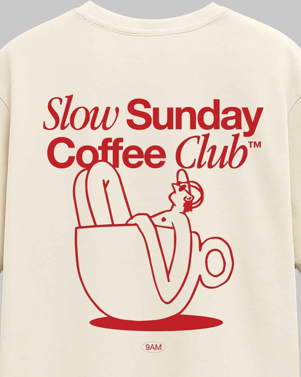Slow Sunday Club Unisex Oversized t-shirt