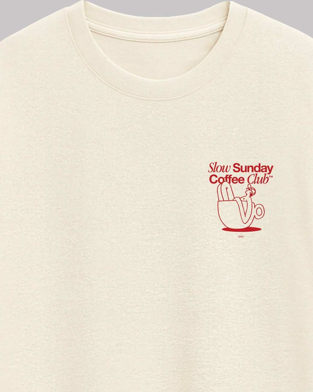 Slow Sunday Club Unisex Oversized t-shirt